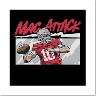 Mac Jones Attack Posters and Art